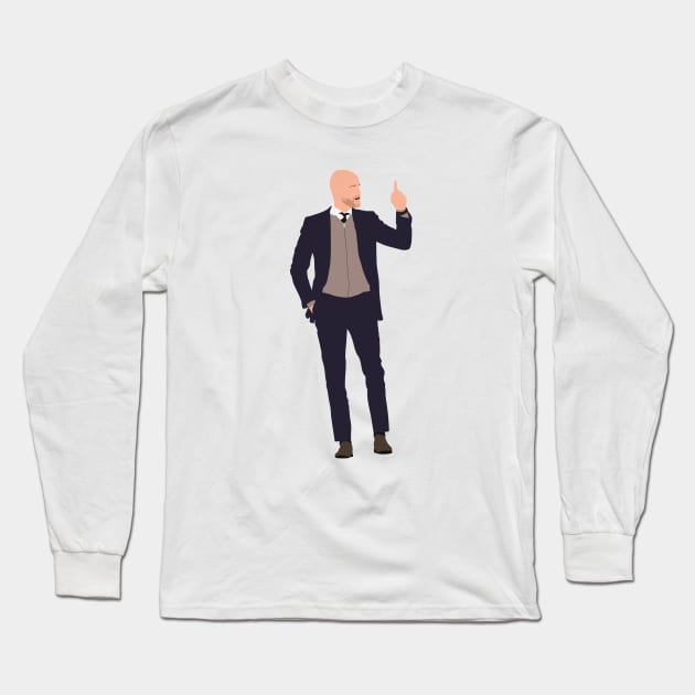 Erik Ten Hag Man Utd Manager Long Sleeve T-Shirt by Jackshun